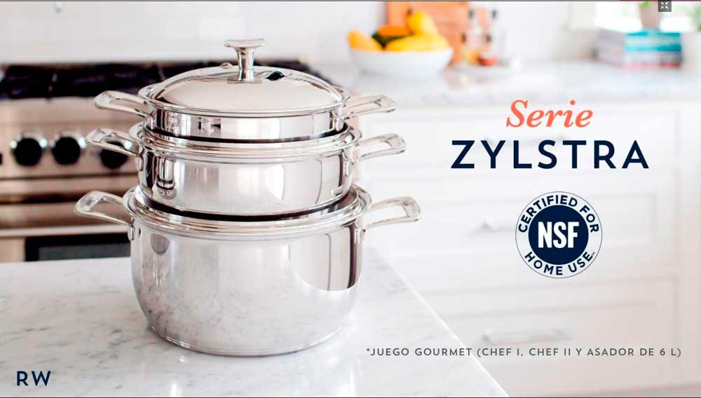 Juego de ollas de acero Rena Ware Chef I