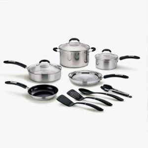 Ollas de Acero Cuisinart 12 Piezas